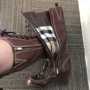Burberry boots.